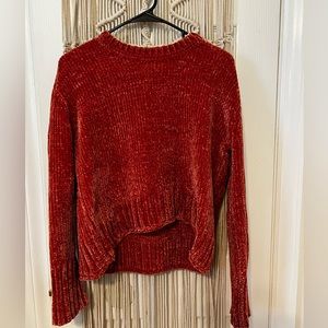 Aeropastale Crew Neck Cropped Sweater